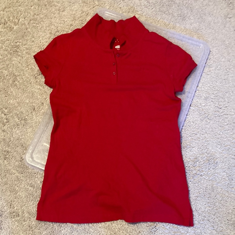 Dark Red Polo Shirt